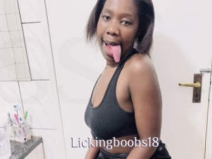 Lickingboobs18