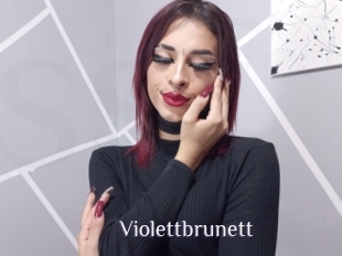 Violettbrunett